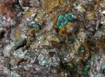 Malachite, Selenite and Ferroan Dolomite Association - Morocco #57219-1